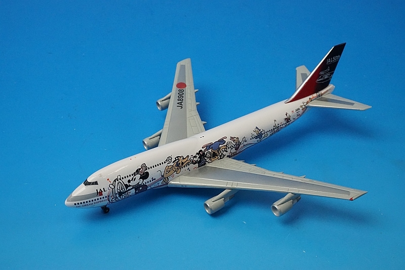 希少B747-446D JAL ドリームエクスプレス スイート号 JA8908 1/400 B747-446D JAL ドリームエクスプレス スイート号 JA8908