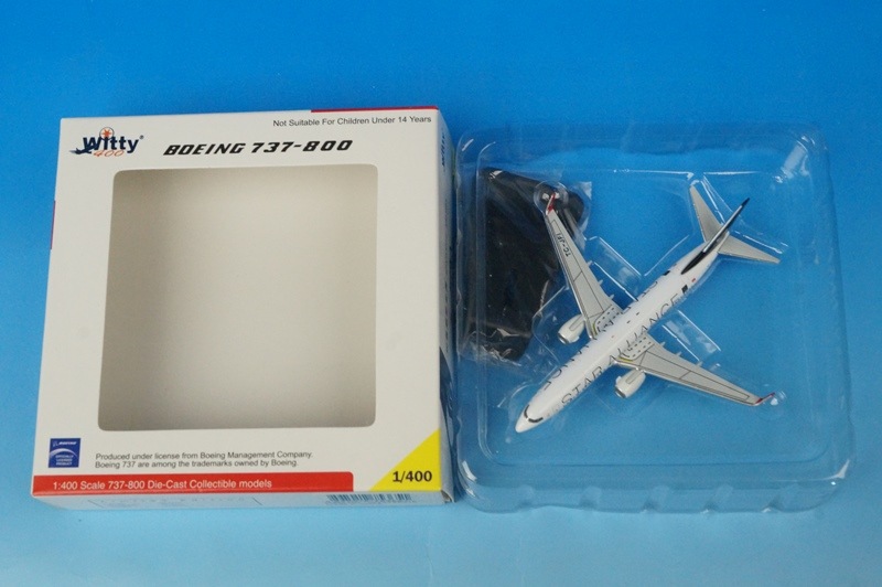 WT4738015 Turkish Star Alliance B737-800 TC-JFI Witty 1:400 diecast model WT4738015 Turkish Star Alliance B737-800 TC-JFI Witty 1:400 diecast model