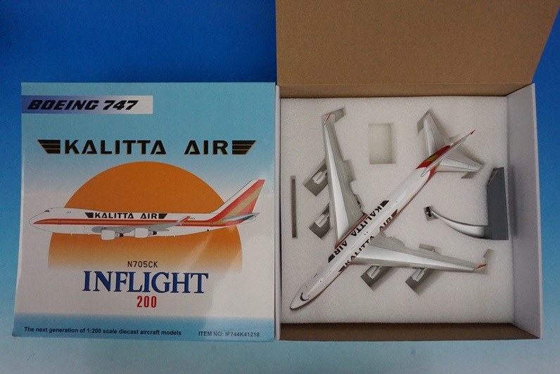 1/200 B747-400 ����å����� N705CK ��IF744K41218�� ����ե饤��/���