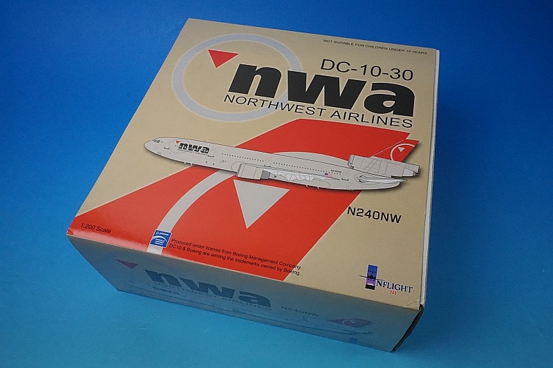 1/200 DC-10-30 nwa �Ρ����������� N240NW ��IFDC100211�� ����ե饤��/���