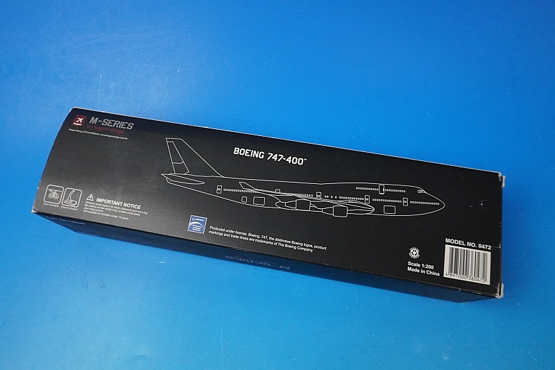 1/200 B747-400 �ڹ���� �������ѵ� #10001 ��0472�� �ۡ�����/���
