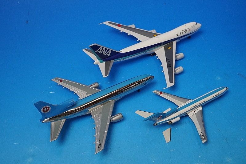 1/400 ���å����� L-1011 ANA JA8513 �֥롼�ܥå���/��š�B747SR ANA JA8148 �᡼��������/��š�B747-200 ANA/��ҥ��� JA8355 ����������/��� ���֥ꥹ��������Ȣ���� ���ΤΤ� 3�����å�