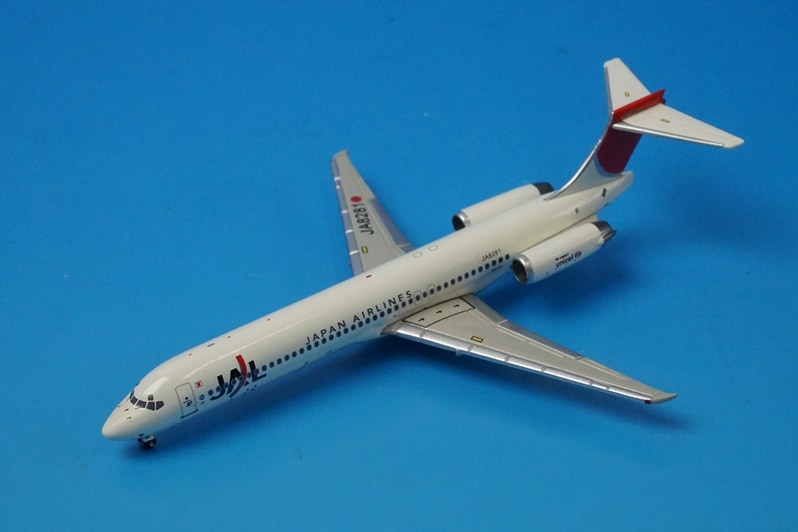 魅力の 1/400 MD-87 JAL アーク塗装 JA8281 ［JA003A］ Jet-x/中古 航空機・ヘリコプター