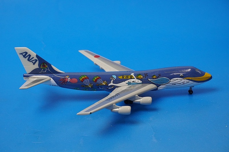 1/500 B747-400D ANA マリンジャンボ JA8963 C&C/中古｜｜飛行機模型