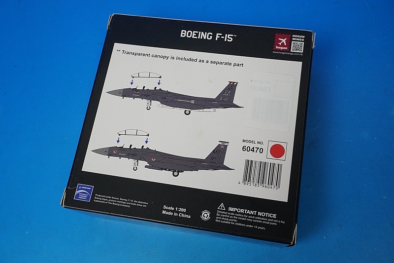 1/200 F-15E ����ꥫ���� ��336��Ʈ�Ҷ��� ��12�������ᴱ ��60470] �ۡ�����/���