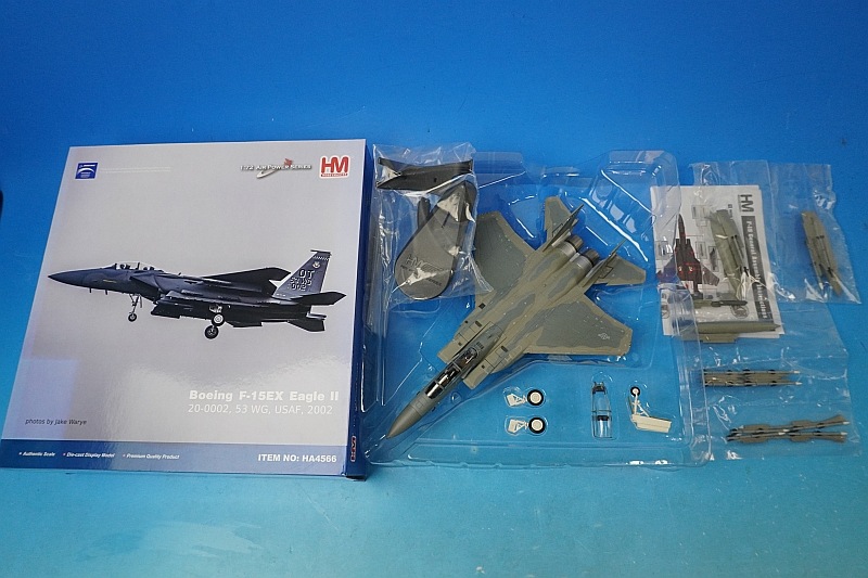 1/72 F-15EX イーグル2 w/AIM-120 アメリカ空軍 第53航空団 [HA4566