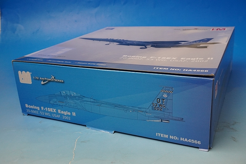 1/72 F-15EX イーグル2 w/AIM-120 アメリカ空軍 第53航空団 [HA4566