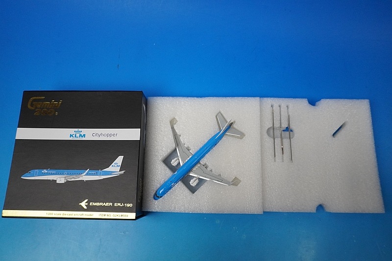 1/200 ����֥饨�� ERJ190 KLM ������ ���ƥ��ۥåѡ� PH-EZA ��G2KLM559] �����ߥ�/���