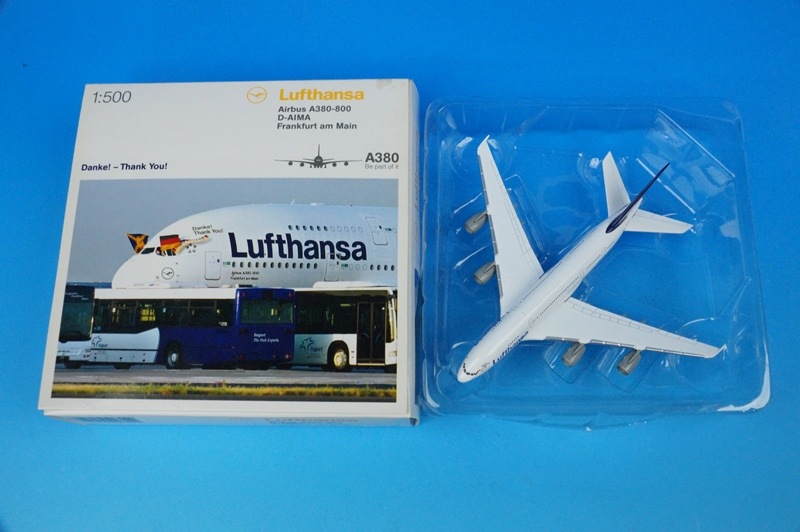 ルフトハンザ航空　エアバスA380-800 D-AIME　1/200 模型 ScaleModelStore.com :: Herpa Wings 1:200 - 559645-001