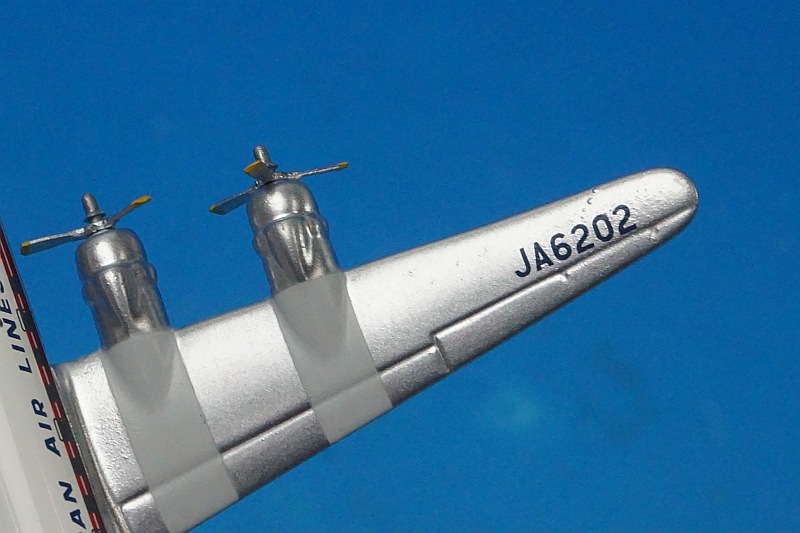 1/400 DC-6 JAL ��������� City of Kyoto JA6202 ���������饷�å���/���