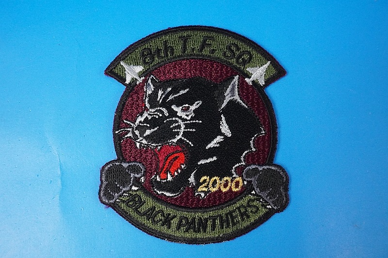 ワッペン JASDF 航空自衛隊 第8飛行隊 ブラックパンサー 2000 築城基地