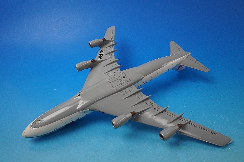 全長約45cm 全幅約44cm B747-400 JAL 旧鶴丸塗装 JA8071