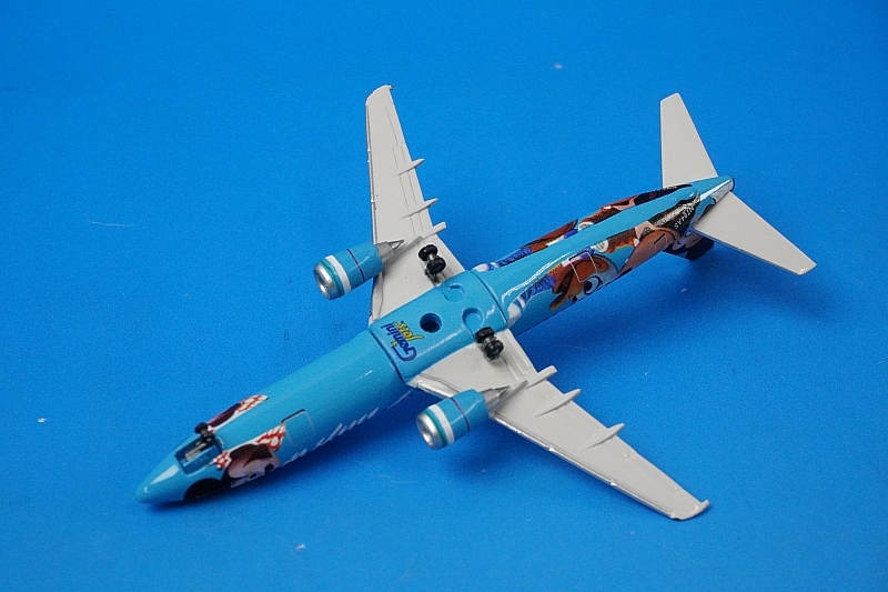 レア ディズニーランド50周年記念ペイント アラスカエアウェイ ボーイング737 レア ディズニーランド50周年記念ペイント アラスカエアウェイ