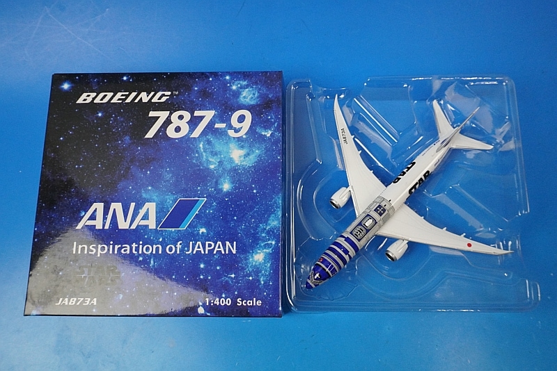 ANA 機体カードCollection 9枚 額装 鑑賞専用 1/400 B787-9 ANA STAR WARS/スターウォーズ R2-D2 JA873A