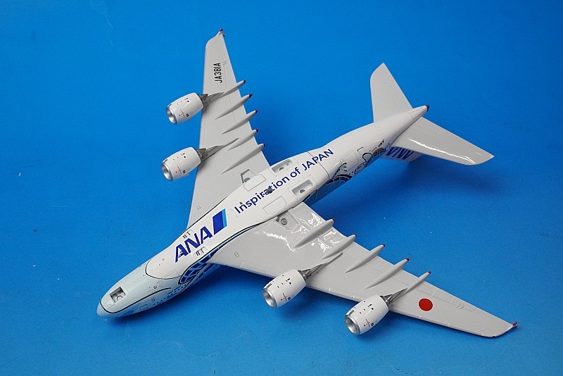 1/400 A380-800 ANA FLYING HONU ANA�֥롼 JA381A ��WB4031�� ���ӥ��������/���