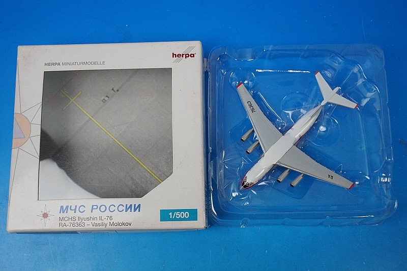 1/500 ����塼���� IL-76 �����������־� RA-76363 [502313] �إ��/���