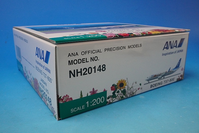 1/200 B737-800 ANA ����FLOWER JET/�ե������å� JA85AN [NH20148] ����������/���