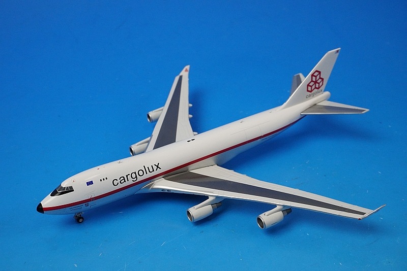 1/400 B747-400F カーゴルクス 70年代復刻レトロ塗装 LX-NCL