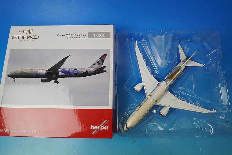 1/200 B787-9 ���ƥ��ϥ� Choose the USA A6-BLE [571340] �إ��/���
