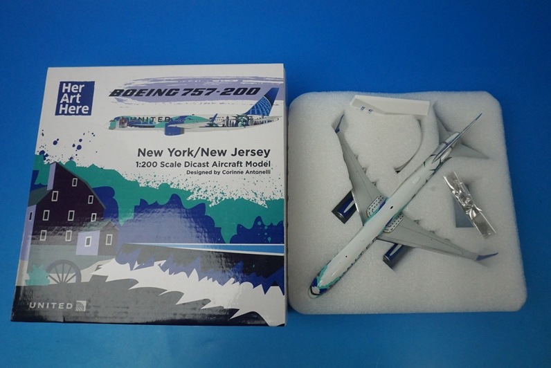 1/200 B757-200 ��ʥ��ƥå� Her Art Here New York/New Jersey N14102 ��LH2269�� JC�����󥰥�/���