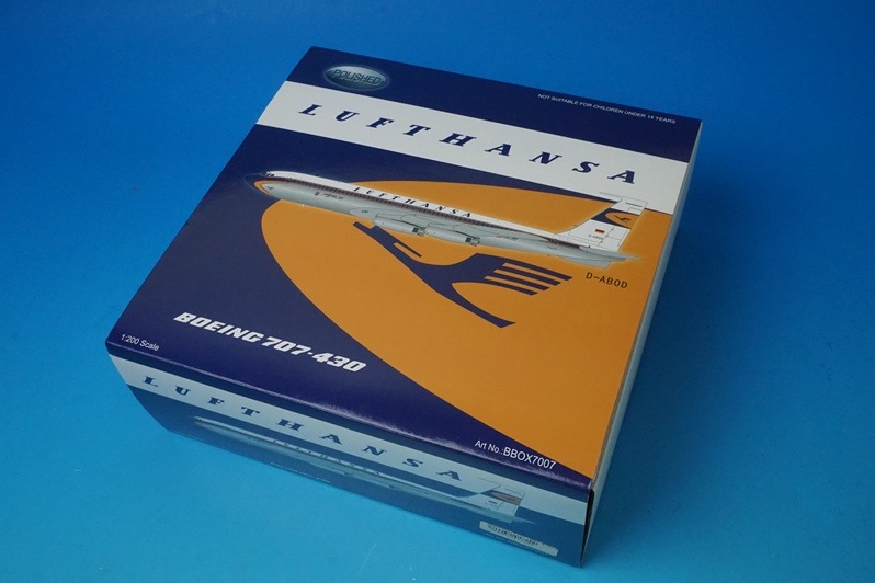 Lufthansa Boeing 707-430 1:200スケール Inflight200 1:200 Lufthansa Boeing 707-430 D-ABOF JF-707-4
