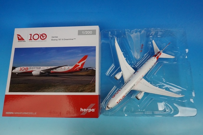 1/200 B787-9 ���󥿥� 100 year anniversary VH-ZNJ ��570756�� �إ��/���
