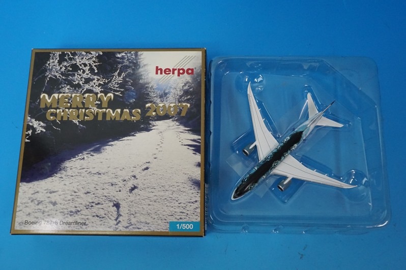 1/500 B787-8 ��꡼���ꥹ�ޥ�/���ꥹ�ޥ���ǥ� 2007 ���쥸����Ϳ�ʤ� ��506168] �إ��/���