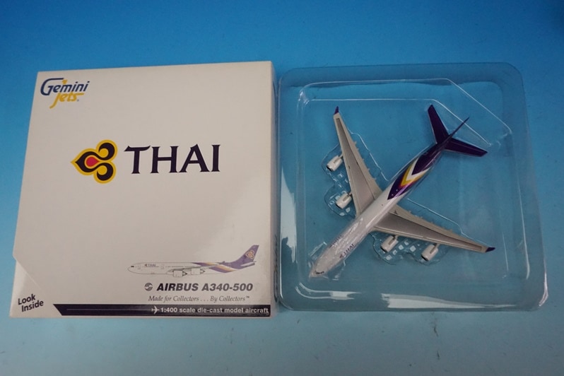 Gemini jets タイ航空 AIRBUS A340-500 1/400スケール