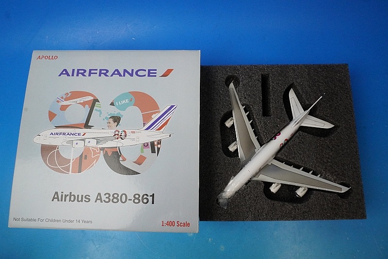 1/400 A380-800 エールフランス 設立80周年記念 F-HPJI ［A13068