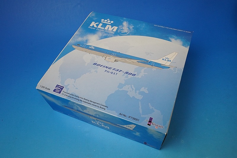 1/200 B737-900 KLM ������ PH-BXT ��IF739001�� ����ե饤��/���
