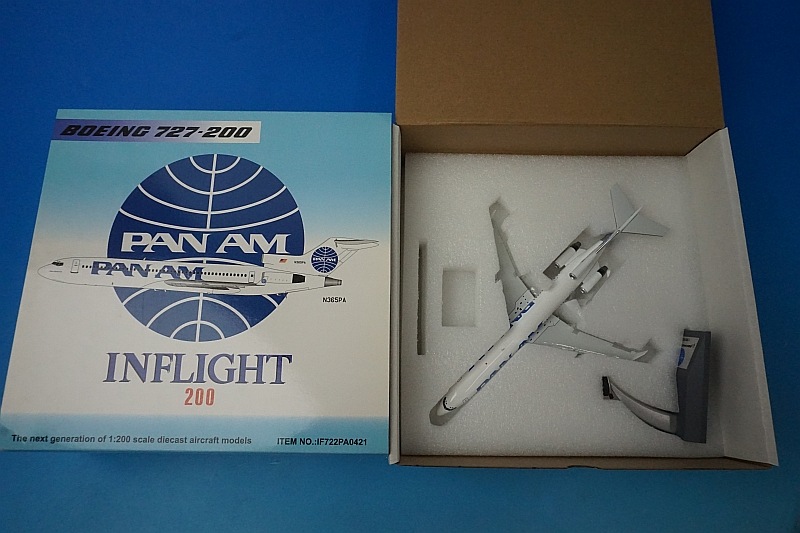1/200 B727-200 PANAM �ѥ�ʥ� N365PA ��IF722PA0421�� ����ե饤��/���