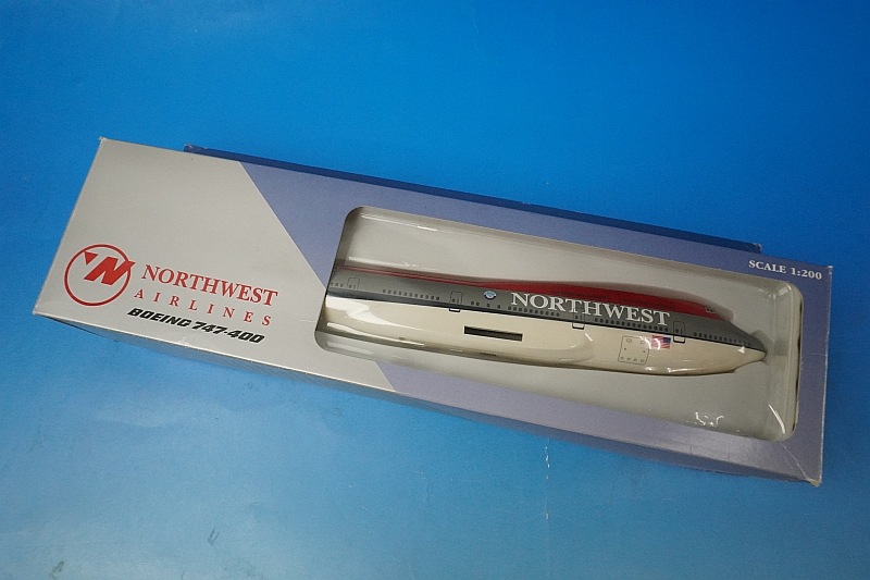 1/200 B747-400 nwa �Ρ����������� N666US ��1035�� �ۡ�����/���