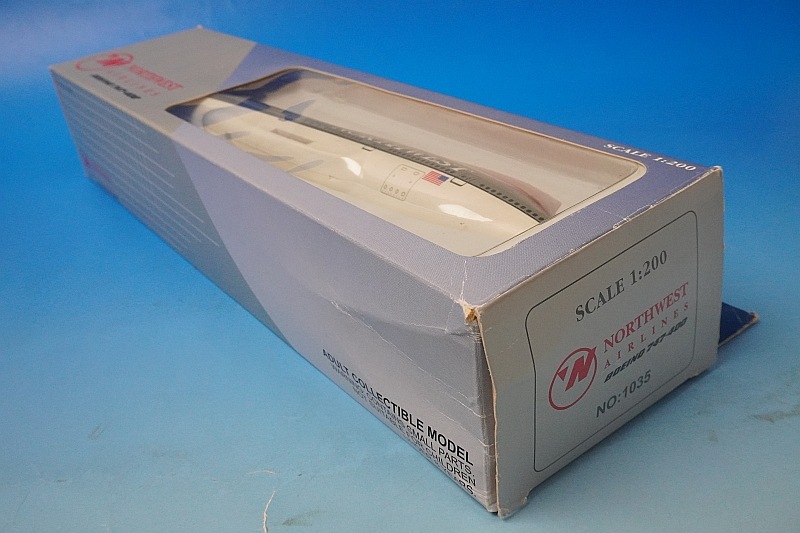 1/200 B747-400 nwa �Ρ����������� N666US ��1035�� �ۡ�����/���