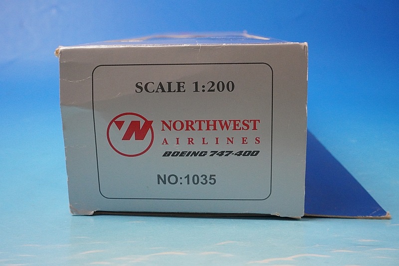 1/200 B747-400 nwa �Ρ����������� N666US ��1035�� �ۡ�����/���