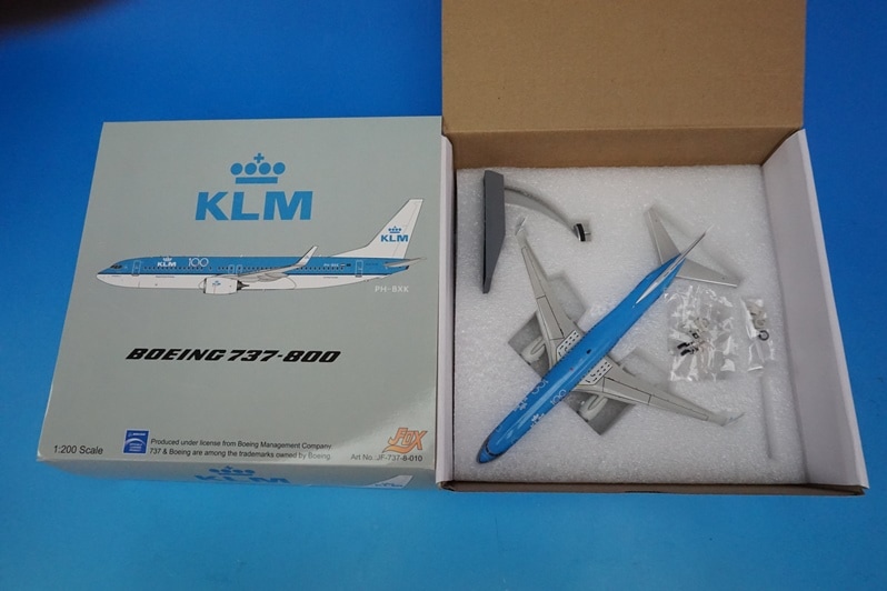1/200 B737-800 KLM オランダ 100th Logo PH-BXK [JF-737-8-010