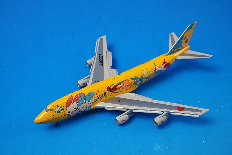 1/400 B747-400 ANA ポケモン ピカチュウジャンボ フラップ