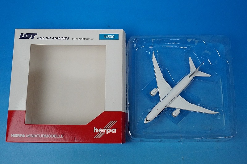 1/500 B787-8 LOT �ݡ����� SP-LRB ��519069-001�� �إ��/���