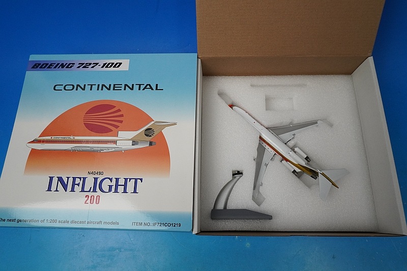 1/200 B727-100 ������ͥ󥿥� N40490 [IF721CO1219] ����ե饤��/���