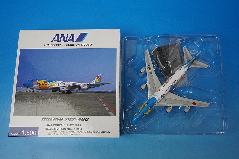 全日空商事 1/500 B747-400 ポケモンジェット NH50029 全日空商事 1/500 B747-400 ポケモンジェット NH50029 - メルカリ