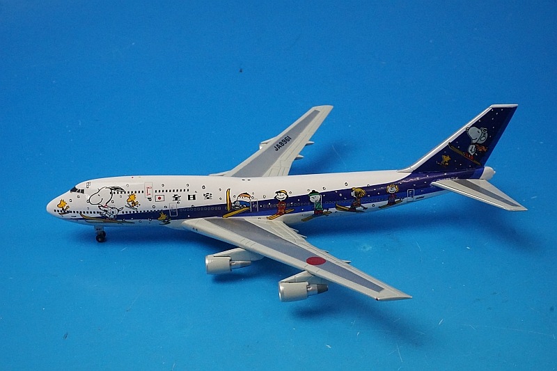 1/400 B747-400 ANA スヌーピージェット JA8961 C&C/中古｜｜飛行機
