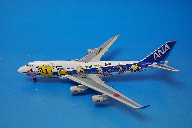 航空機・ヘリコプター ANA 747-400 JA8962 1/500 1/500 B747-400 ANA ポケモンジェットインターナショナル JA8962