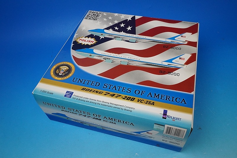 1/200 B747-200��VC-25A�� ����ꥫ���� �����ե�������� #82-8000 ��IFUSAF01P�� ����ե饤��/���