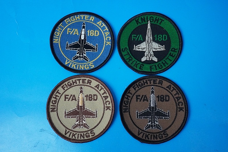 ��åڥ� USN ����ꥫ���� F/A-18D VMFA-225/��225��ʼ��Ʈ���������� VIKINGS/�Х����󥰥��ʤ� 4�祻�å� �٥륯���ʤ�/���