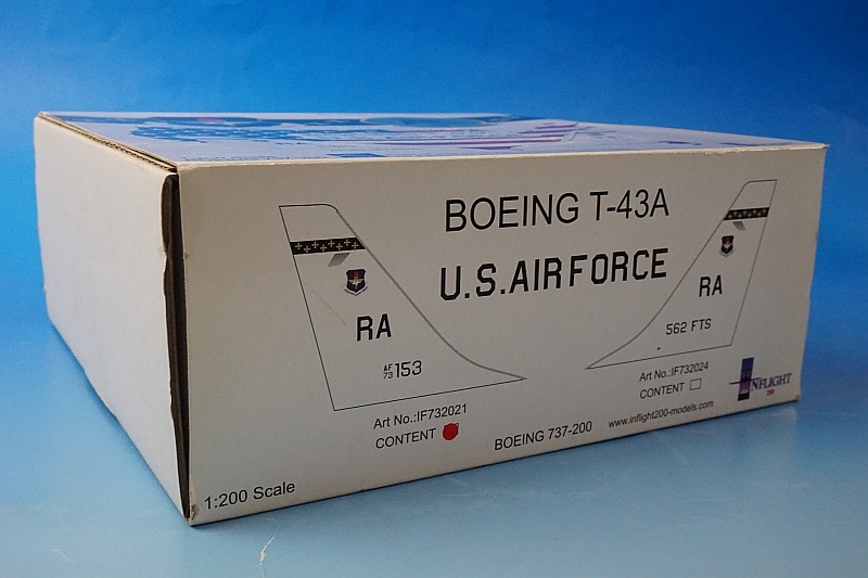 1/200 B737-200 (T-43A)  ����ꥫ���� SPIRIT OF SAN ANTONIO ��AF73-1153 ��IF732021�� ����ե饤��/���