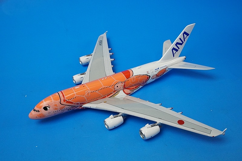 Aviation 1:400 ANA A380-800 JA383A 全日空 1/400 A380-800 ANA FLYING HONU サンセットオレンジ JA383A