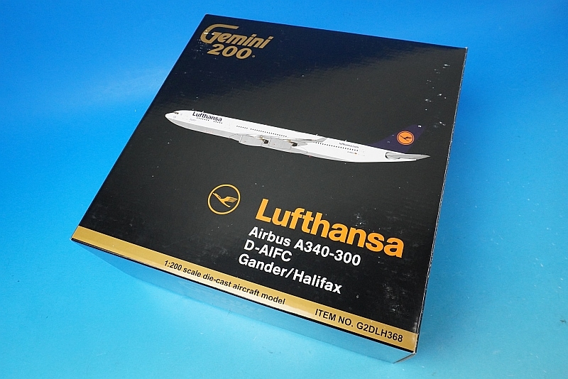 1/200 A340-300 ルフトハンザ Gander/Halifax D-AIFC [G2DLH368
