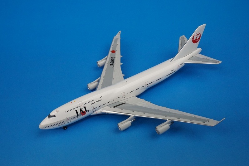 jaluxホーガン製JAL B747－400二代目鶴丸塗装機完成品品