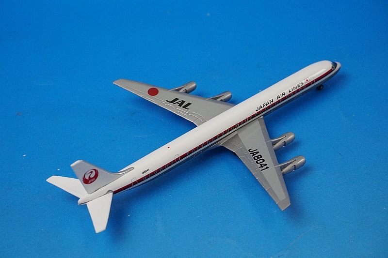 JALエアライン JA8161飛行機模型 1/500 DC-8-61 JAL 旧鶴丸塗装 JA8041 StarJets/中古