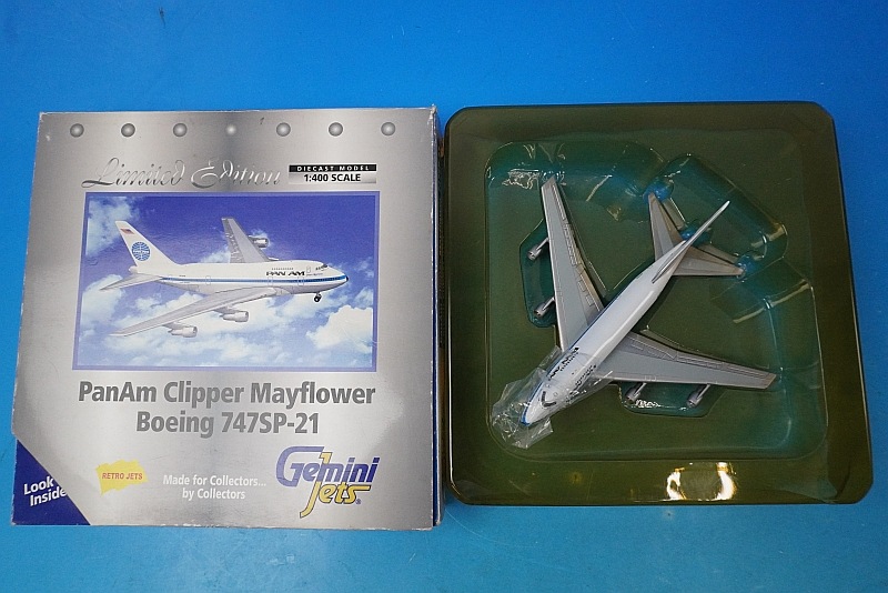 1/400 B747SP-21 PANAM パンナム Clipper Mayflower N530PA ［GJPAA011