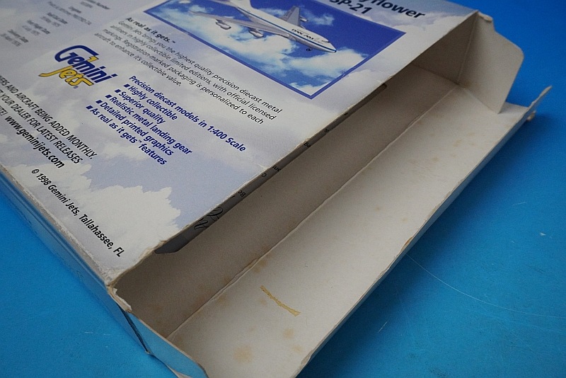 1/400 ジェミニジェッツ B747-SP パンナム N532PA 外箱傷み有 1/400 B747SP-21 PANAM パンナム Clipper Mayflower N530PA ［GJPAA011